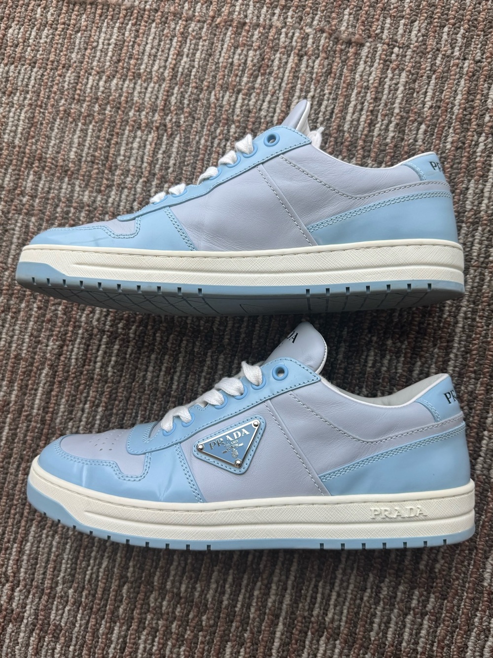 Prada Leather Sneakers - Picture 4 of 11